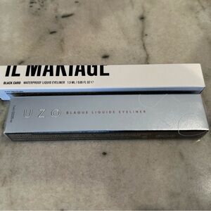 Bundle:NIB IL MAKIAGE & UZO Black Waterproof Liquid Eyeliner